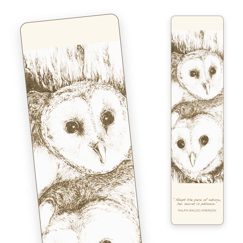 Night Owls 3D Bookmark - A Little Bookish