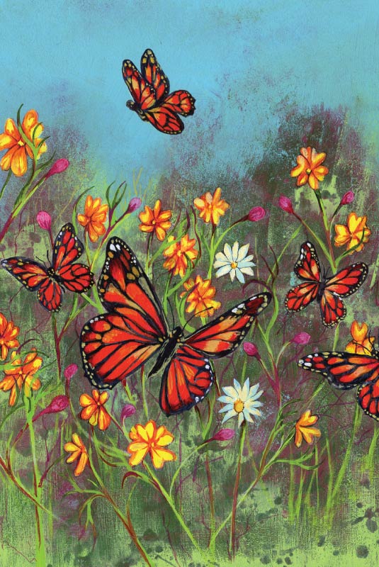 Greeting Card - Monarch Butterflies – Wild Eyed Press