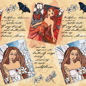 Giftwrap - Fairy Postcard
