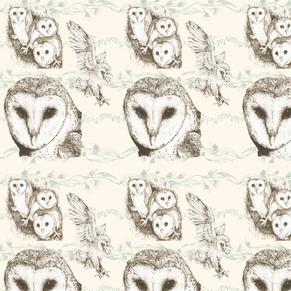 Giftwrap - A Barn Full of Owls
