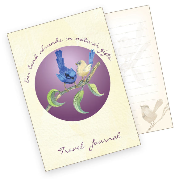 A6 Travel Journal - Splendid Fairy Wren
